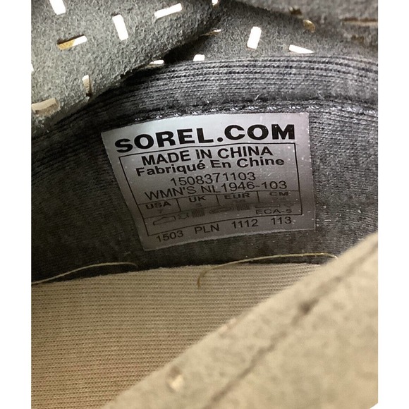 Sorel Shoes Sorel Joplin Leather Suede Waterproof Winter Boots Size US 7 NWOB - Picture 9 of 9